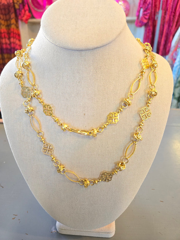 Golden Long Necklace