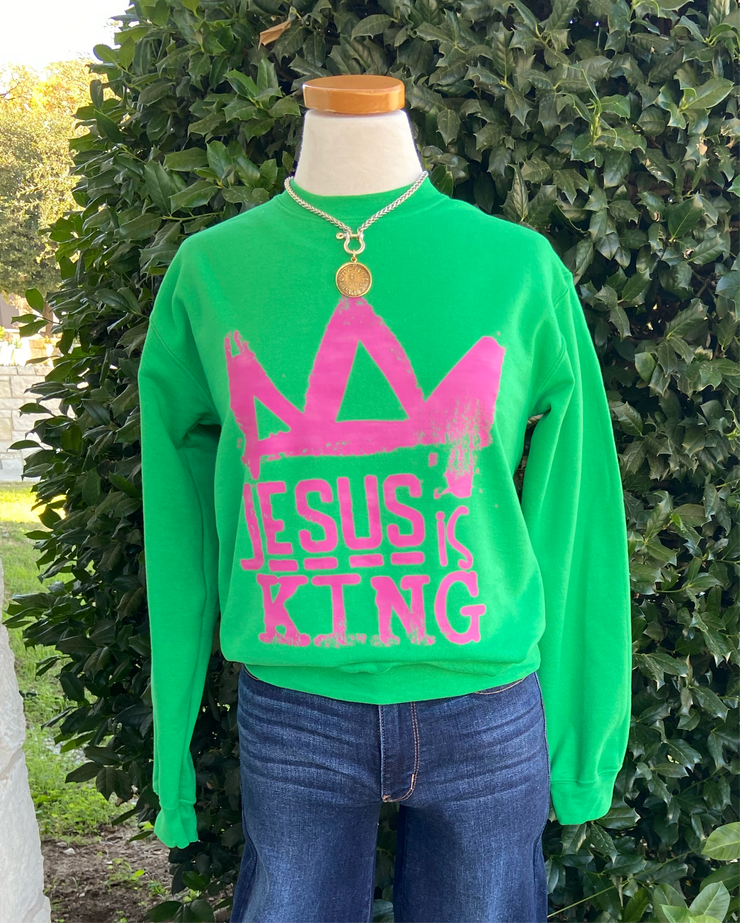 Jesus is King Sweatshirt