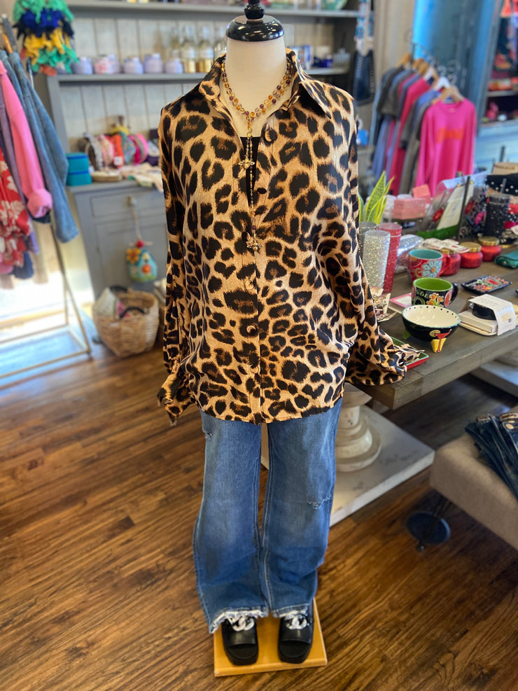 Leopard Blouse