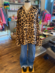 Leopard Blouse