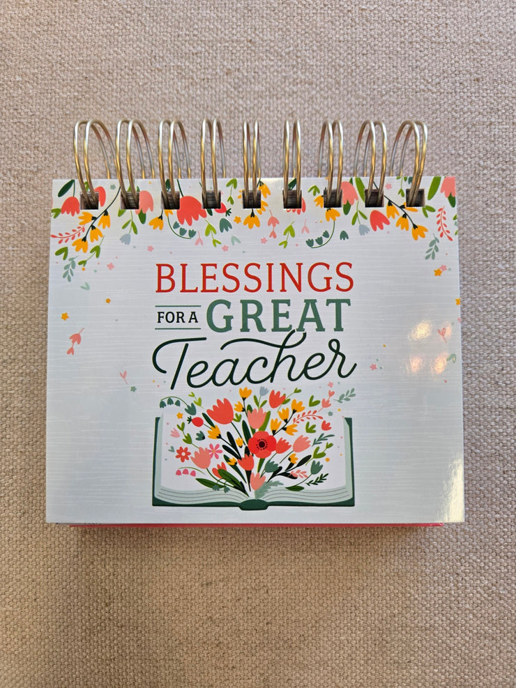 Blessing for Teachers Calendar